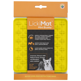 LickiMat® Mini Buddy Dog (Option: Mini Buddy Yellow Dog)