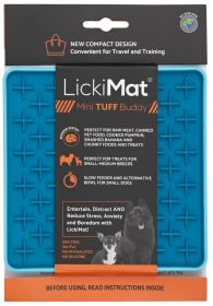 LickiMat® Mini Tuff Buddy Dog (Option: Mini Tuff Buddy Turquoise Dog)