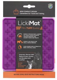 LickiMat® Mini Tuff Buddy Dog (Option: Mini Tuff Buddy Green Dog)