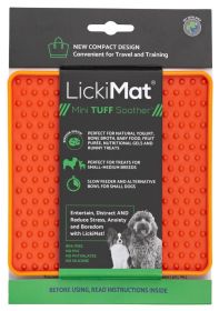 LickiMat® Mini Tuff Soother Dog (Option: Mini Tuff Soother Green Dog)